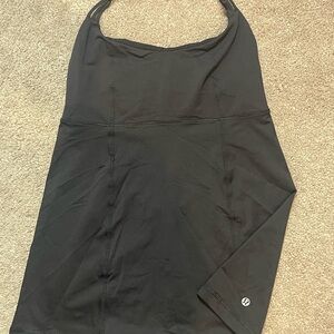 SOLD Lululemon Black Halter Top